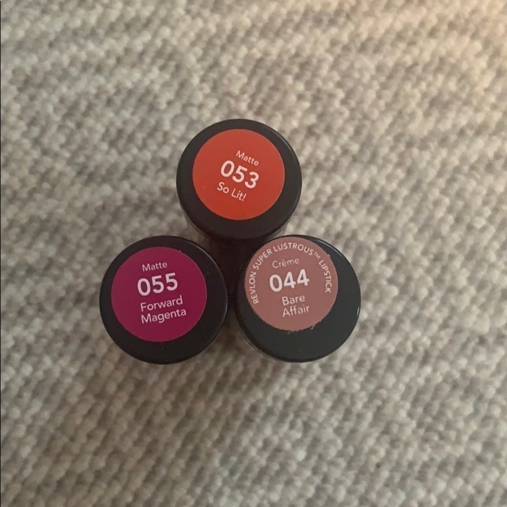 New Revlon Super Lustrous Lipstick bundle